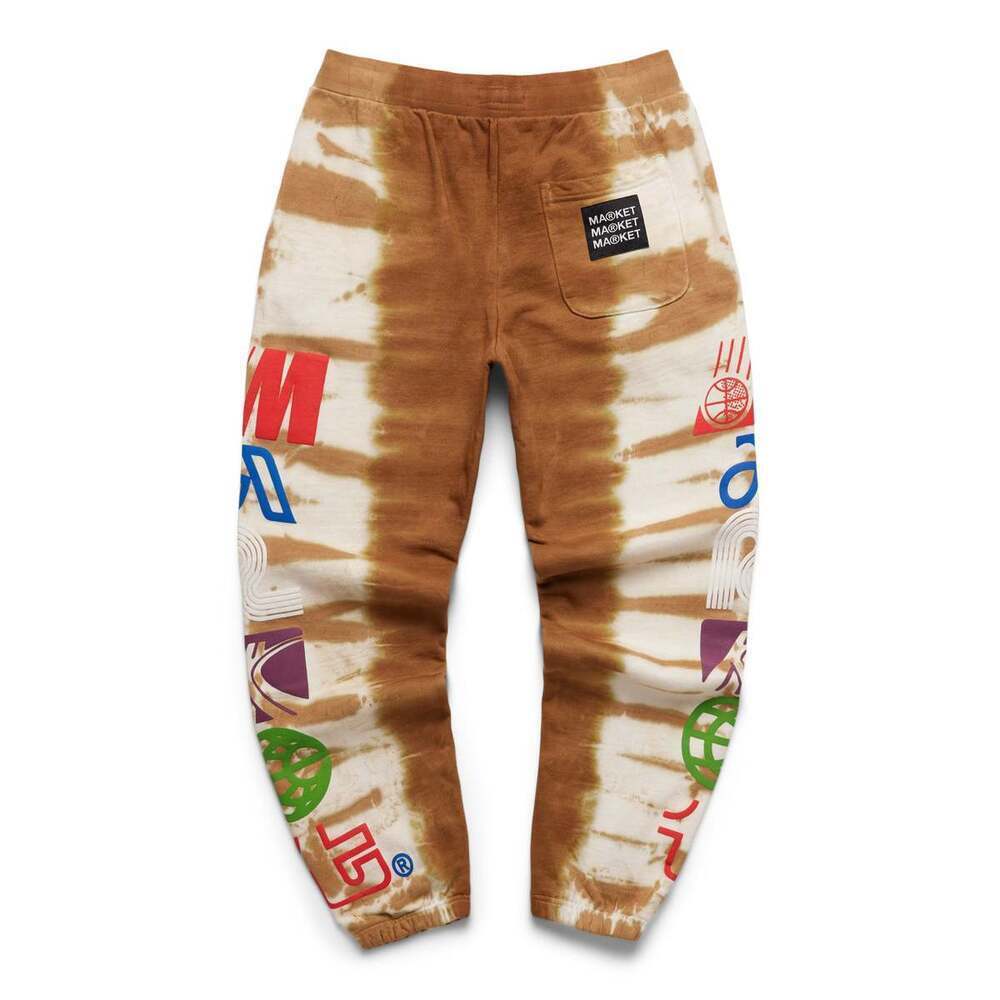 Market Chinatown Market Air Transit Puff Tie Dye Sweatpants Joggers Size M NWT
